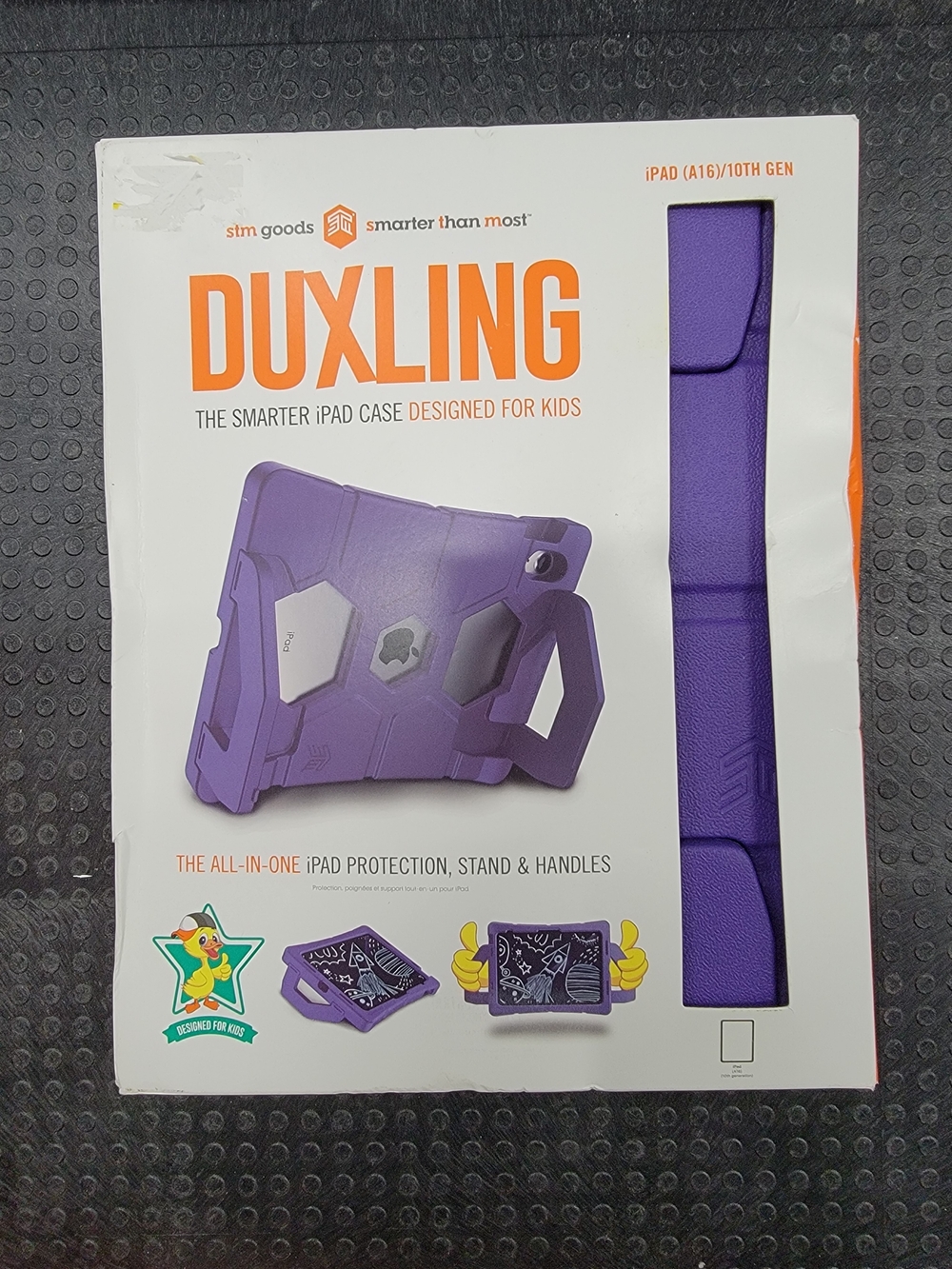DUXLING Purple iPad Case for iPad (A16/10th Gen)